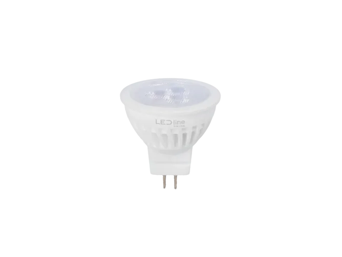 MR11 (GU4) LED Spotlight Bulb 12V 3W Warm White (Ceramic)