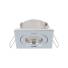 MR11 / GU11 IP44 Bathroom Downlight Frame &ndash; Square Chrome - Gallery image