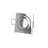MR11 / GU11 IP44 Bathroom Downlight Frame &ndash; Square Chrome - Primary image
