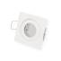 MR11 / GU11 IP44 Bathroom Downlight Frame &ndash; Square White - Primary image