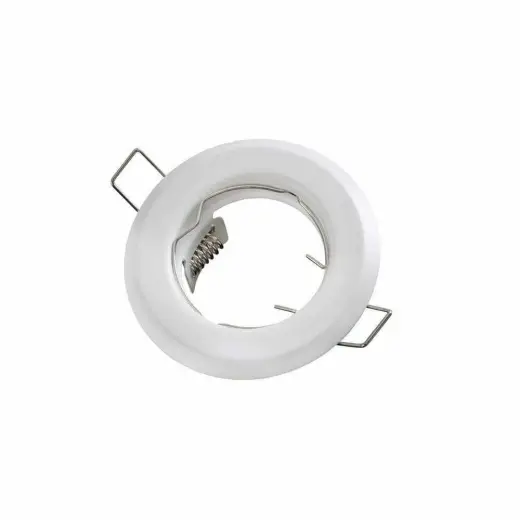 White MR16 / GU10 Recessed Ceiling Downlight