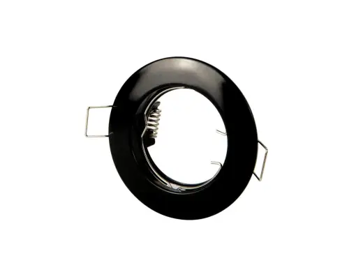 MR16 Flat Recessed Ceiling Downlight – Black