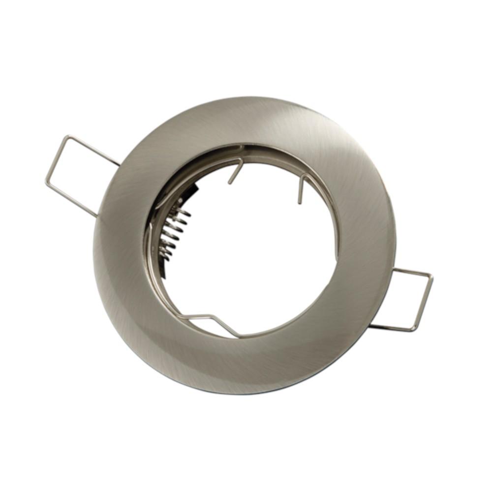 MR16 Flat Recessed Ceiling Downlight – Satin Finish