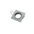 Square Adjustable MR11 Ceiling Downlight &ndash; Chrome Finish (35mm Lamp) - Primary image