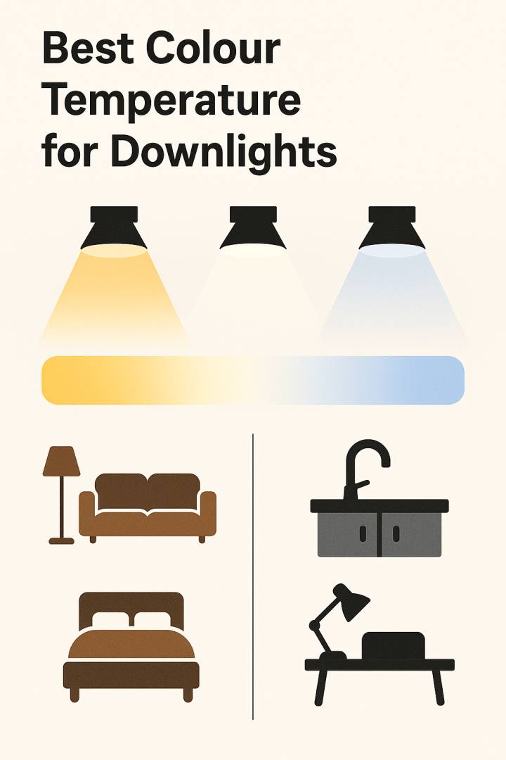 Warm White or Cool White? Best Downlight Colour Temperatures for UK Homes